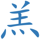 羔