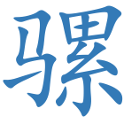 骡