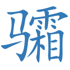 骦